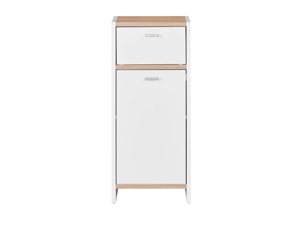 LIVARNO home Meuble de salle de bains, 32 x 80,5 x 28 cm, blanc/imitation chne