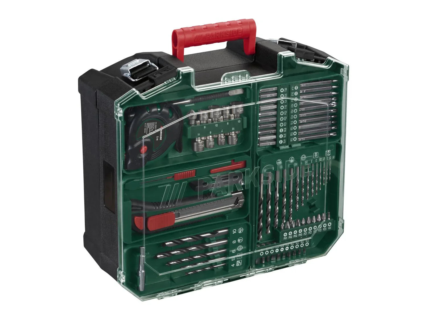 PARKSIDE Perceuse-visseuse sans fil et accessoires PABS 20-Li G8, 20 V