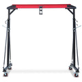 2025  1 Ton Adjustable Gantry Crane, 2200 lbs Capacity, Height Adjustable 96.5-143.7, Portable Hoist for Factory, Construction, Warehouse, Auto Repair