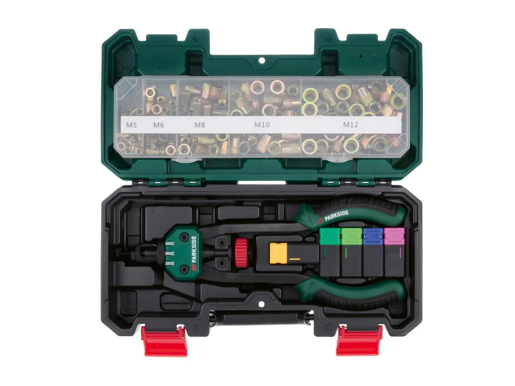 PARKSIDE Pince pour crous  sertir avec accessoires, 150 pices