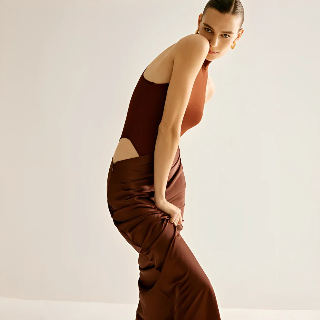 Shyanne - Robe Maxi Slim Tendance