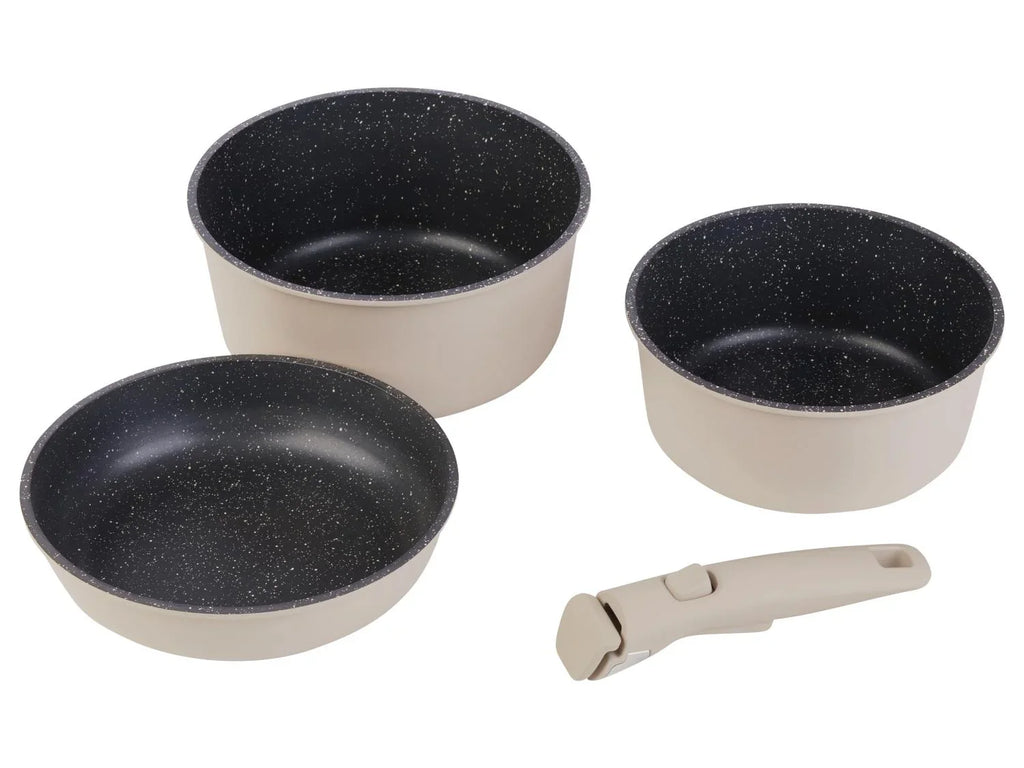 LIVARNO home Set de casseroles et poles en fonte daluminium
