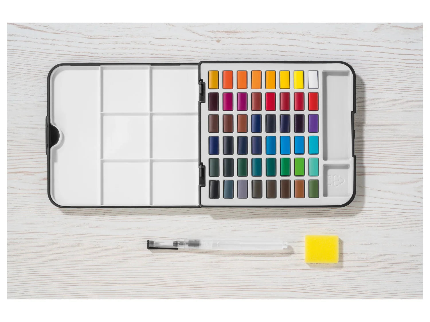 crelando Bote d'aquarelle 51 couleurs