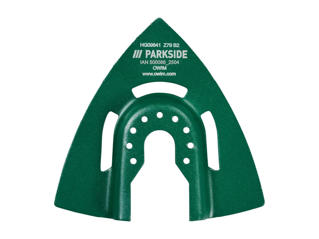 PARKSIDE Accessoire pour scie, Plateau de ponage ou Feuilles abrasives triangulaires