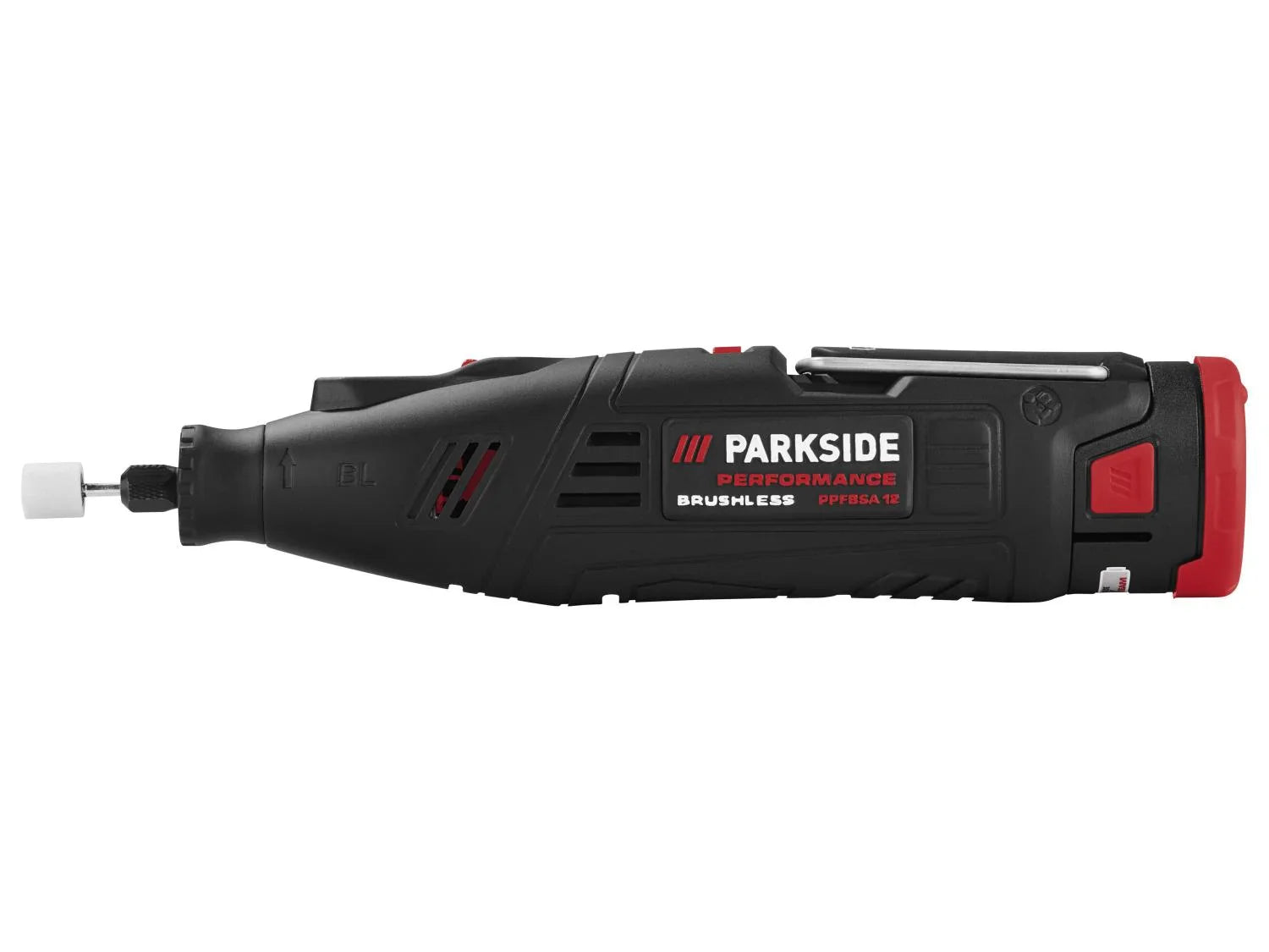 PARKSIDE PERFORMANCE Set ponceuse-meuleuse de prcision sans fil PPFBSA 12 B2 + batterie + chargeur, 12 V
