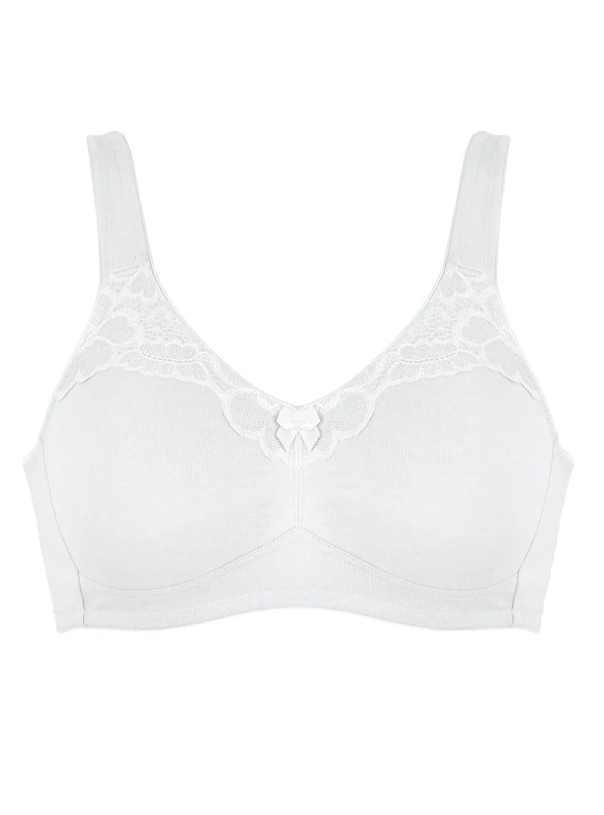 Soutien-gorge confort femme blanc sans armatures