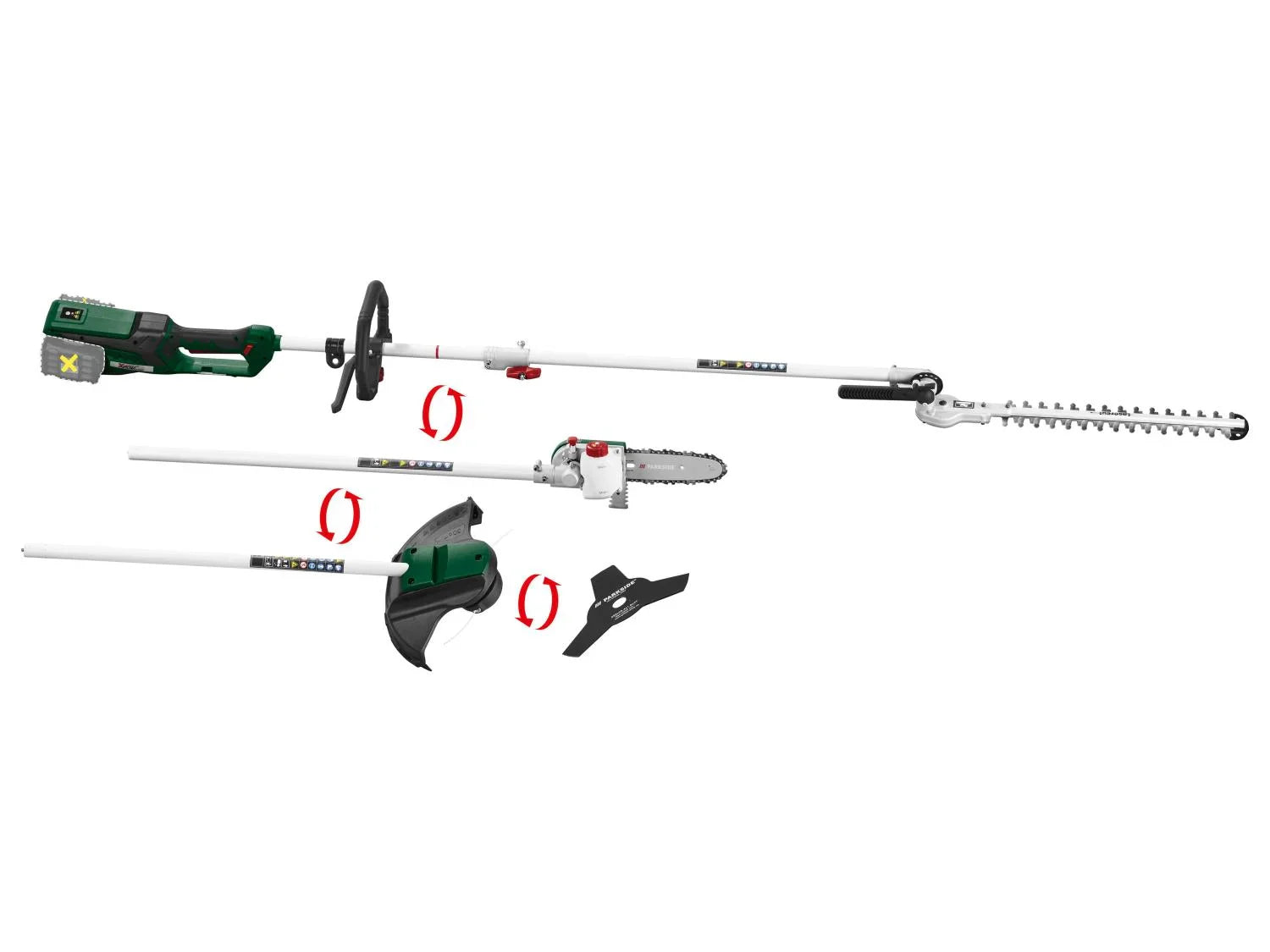 PARKSIDE Outil de jardin multifonction sans fil PGKGA 40-Li B2, 40 V
