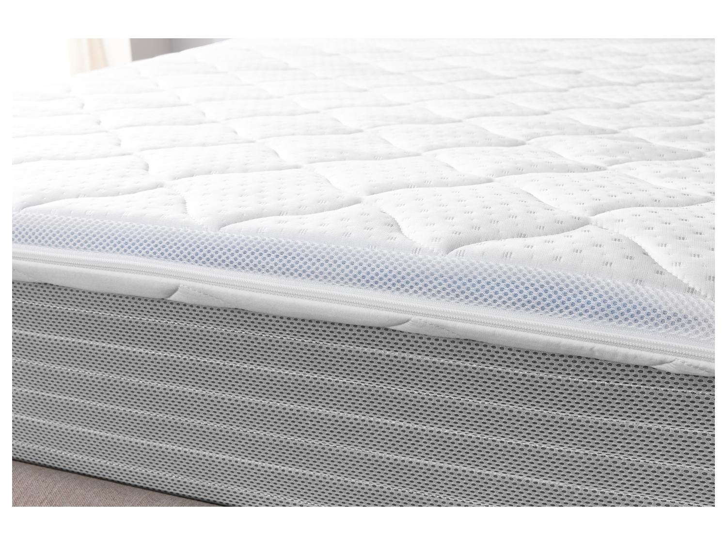 LIVARNO home Surmatelas en mousse gel, 160 x 200 cm