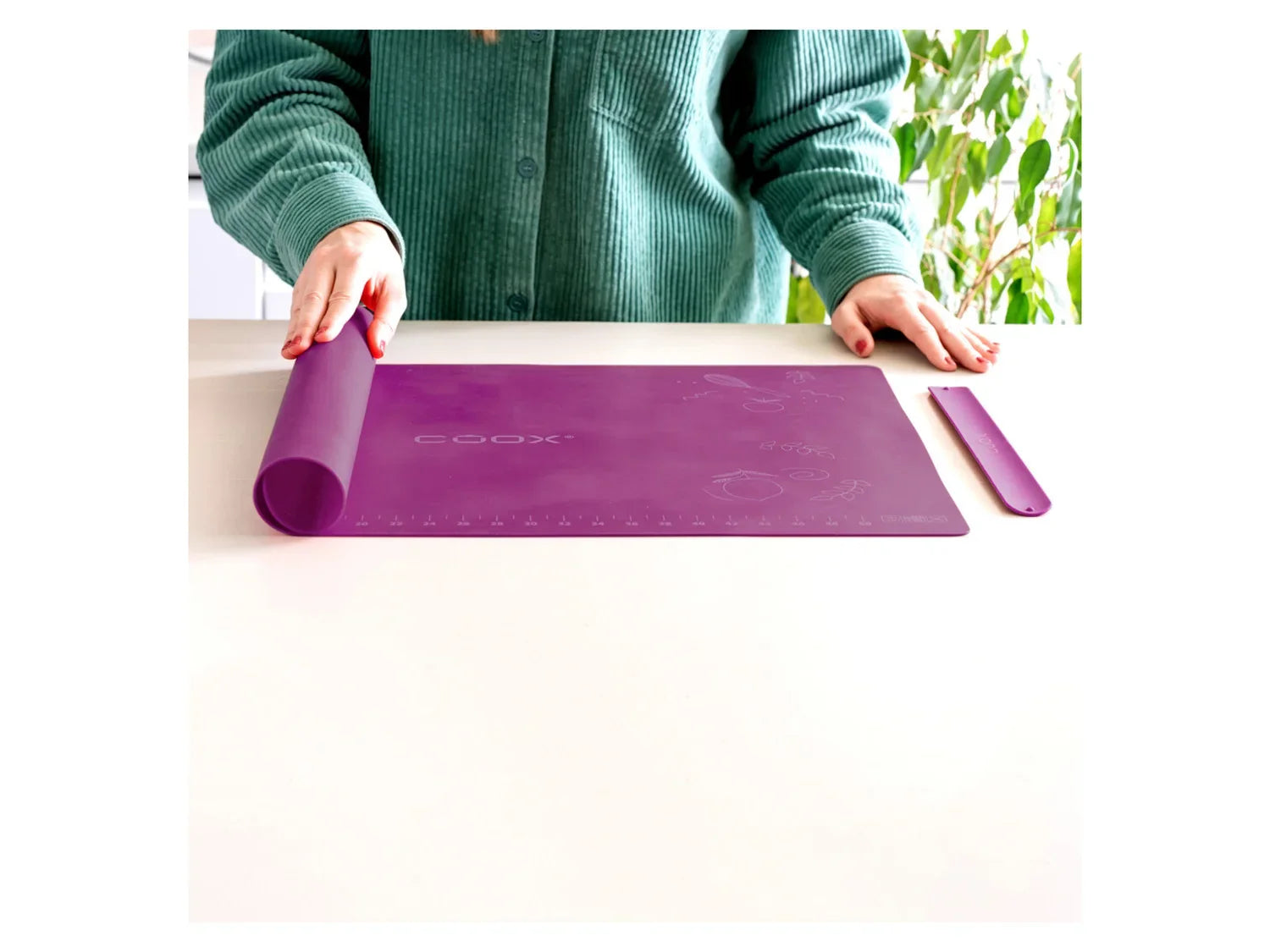 Coox Tapis de cuisson ou rouleau  ptisserie
