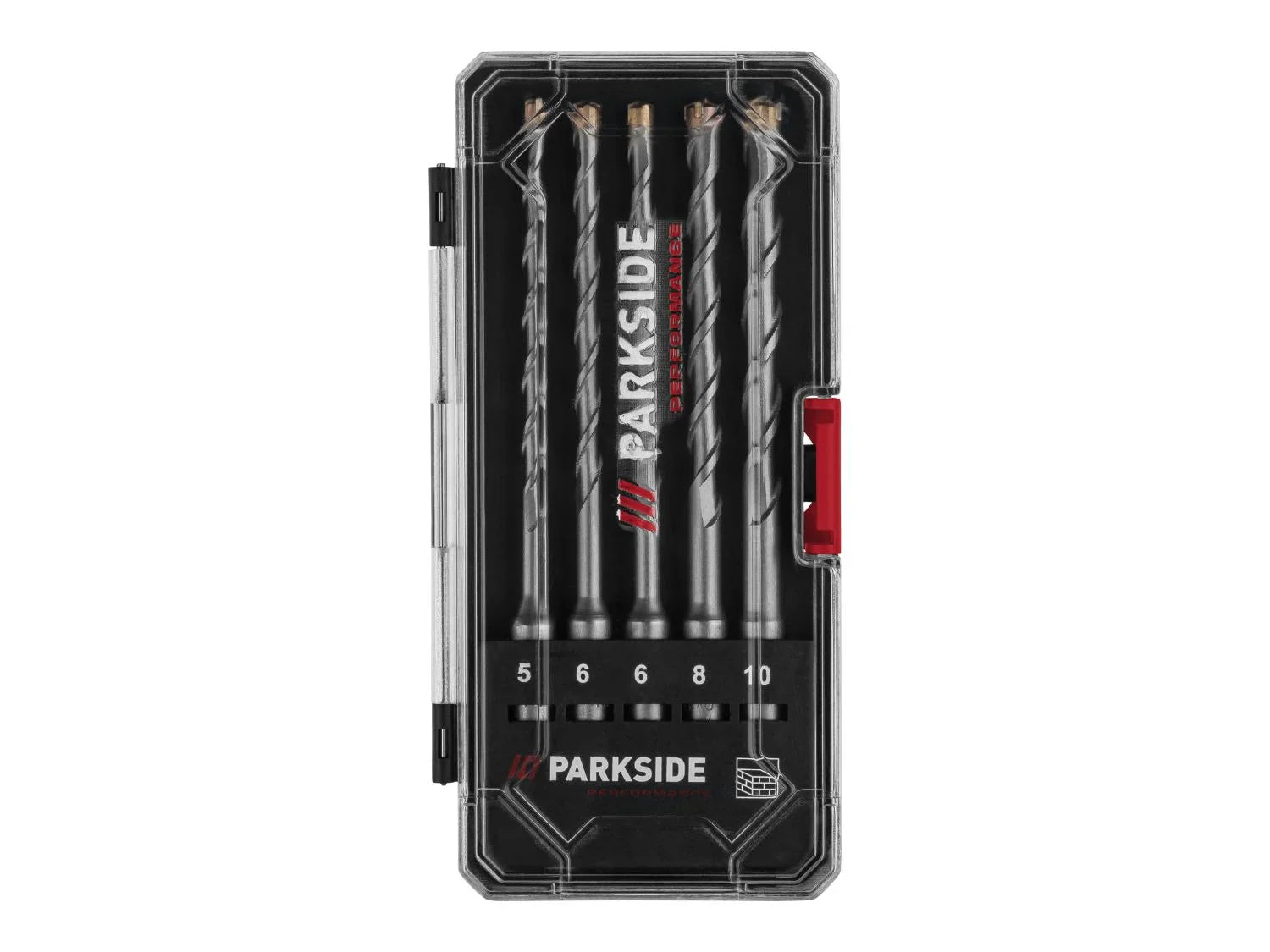 PARKSIDE PERFORMANCE Set de forets et burins SDS Plus en coffret