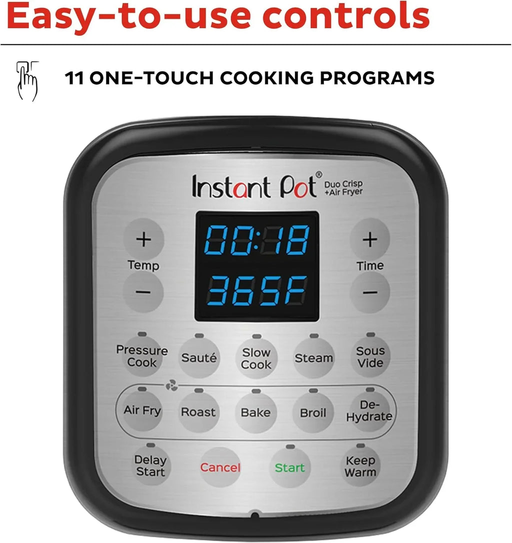 Instant Pot Duo 7 in 1 Electric Pressure Cooker Slow Cooker Rice Cooker Steamer Sauté Pan