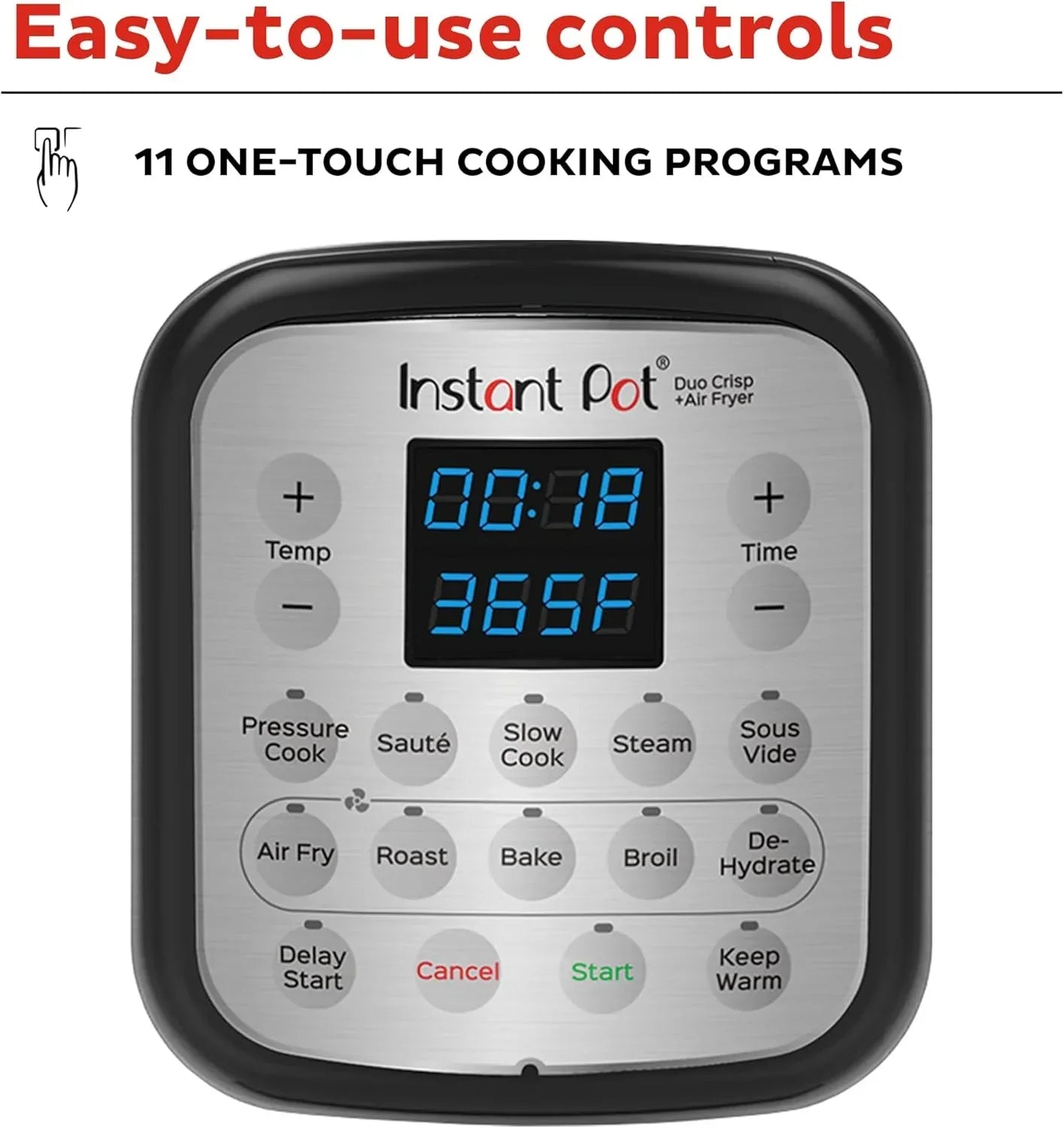 Instant Pot Duo 7 in 1 Electric Pressure Cooker Slow Cooker Rice Cooker Steamer Sauté Pan