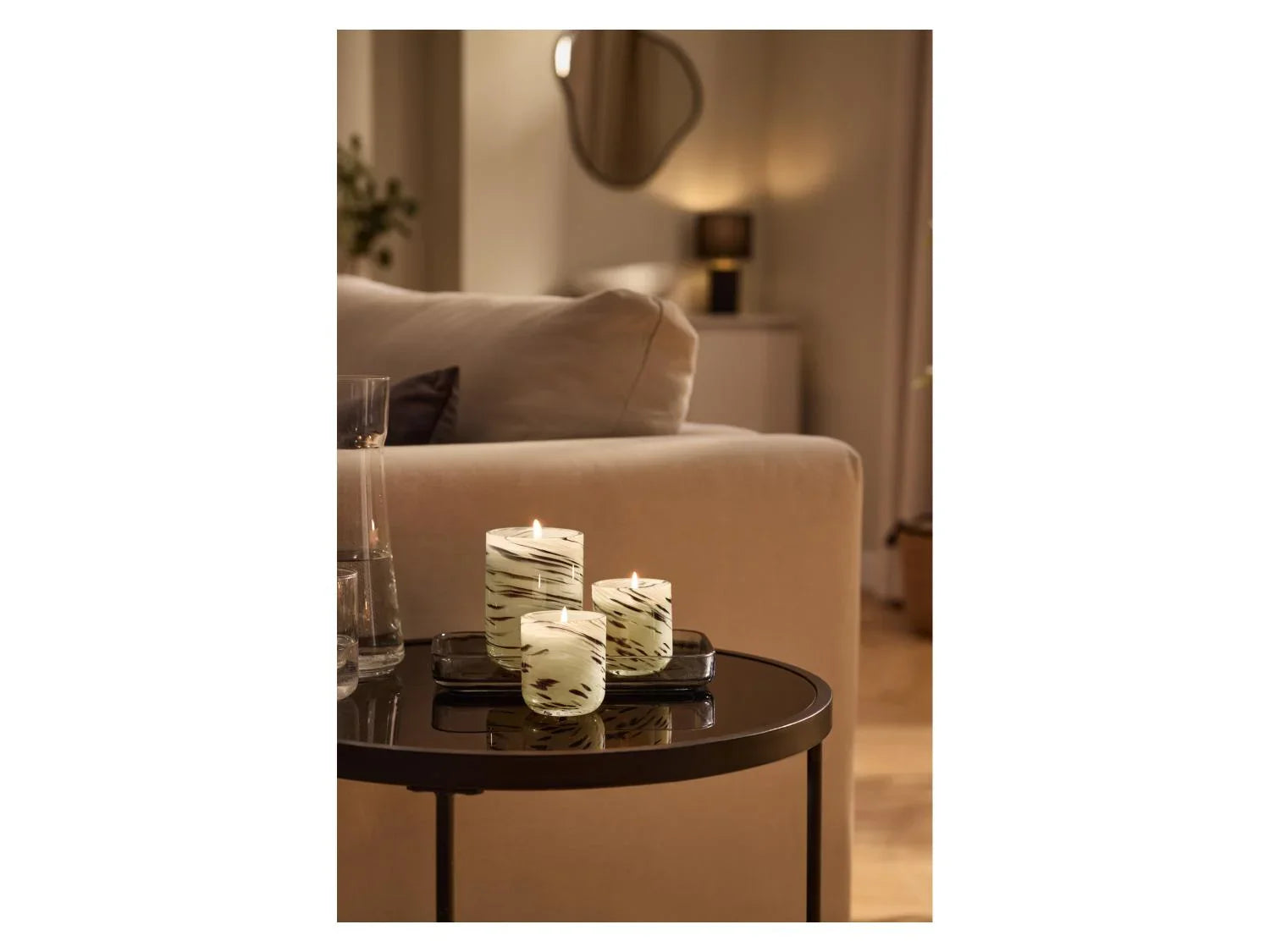 LIVARNO Bougie parfume en verre