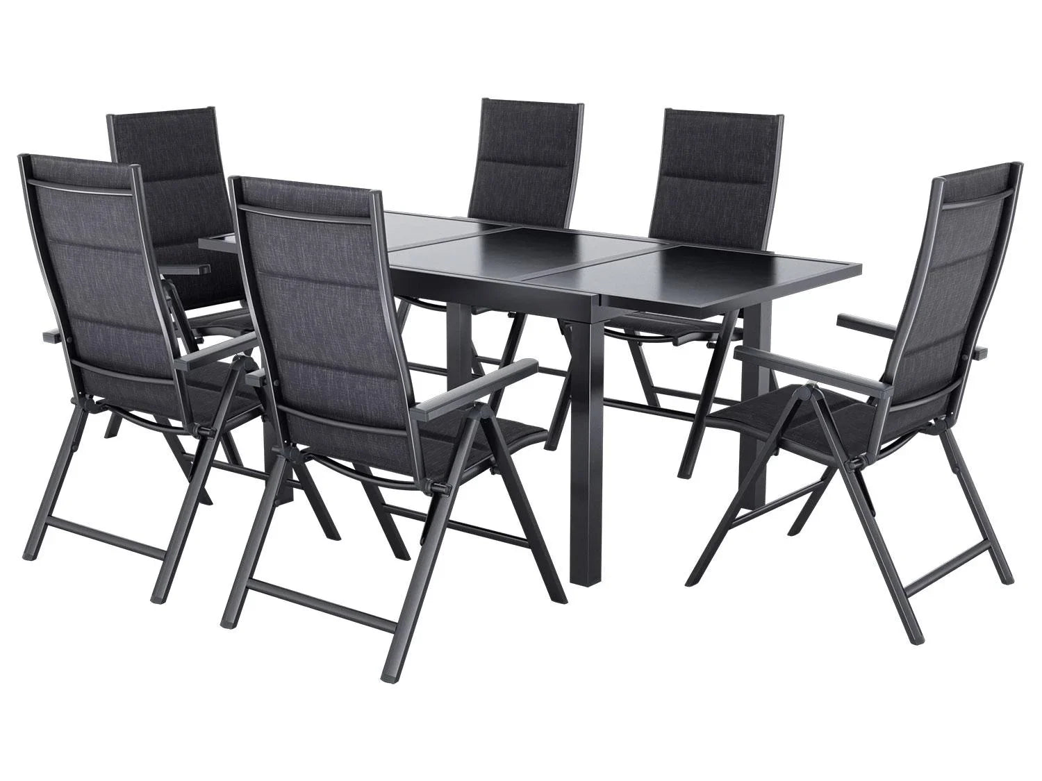 LIVARNO Table de jardin + Lot de 6 fauteuils Toronto
