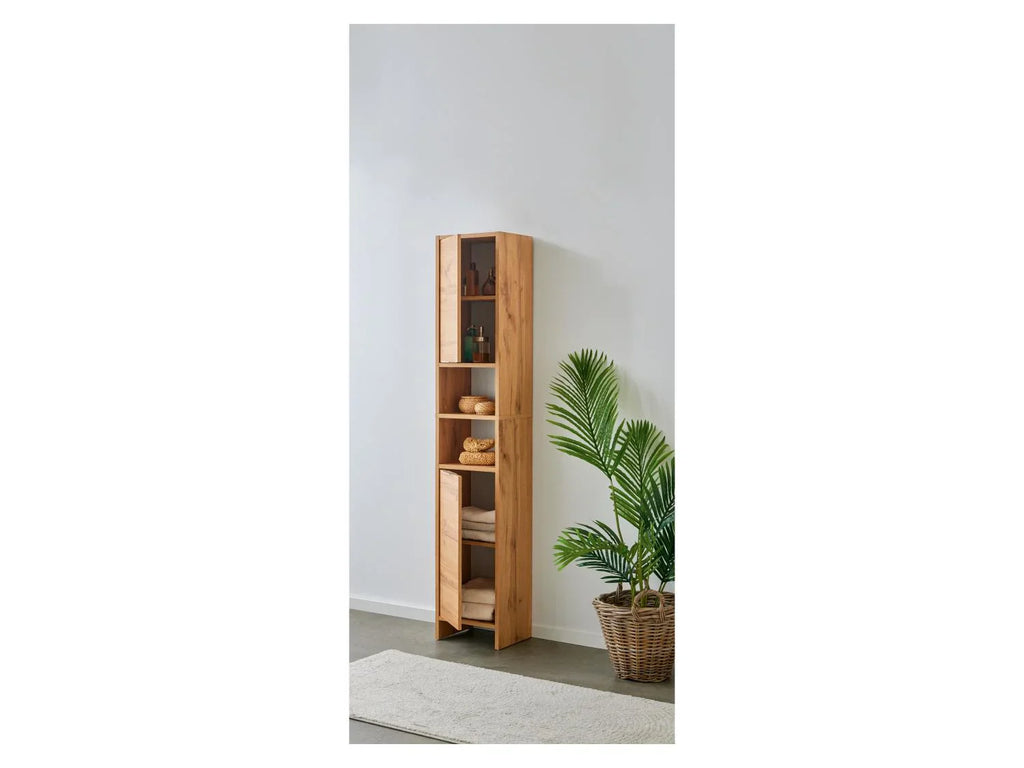 LIVARNO home Colonne de salle de bains Verona, 33,1 x 179,4 x 28,1 cm, imitation chne