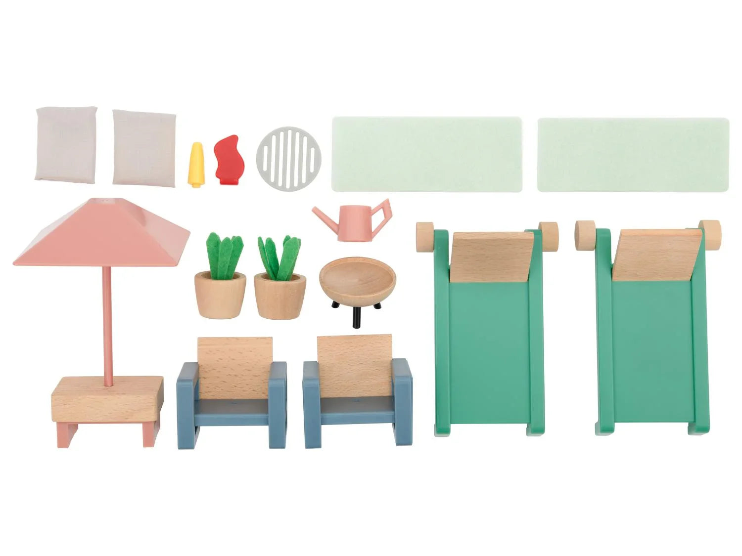 lupilu Accessoires maison de poupes bois