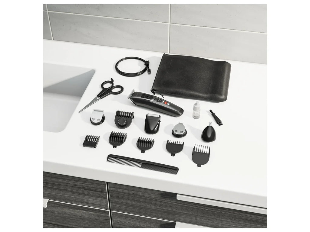 SILVERCREST PERSONAL CARE Tondeuse barbe et cheveux SHBS 3.7, 5-en-1