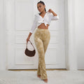 Rashel - Pantalon ample à fleurs
