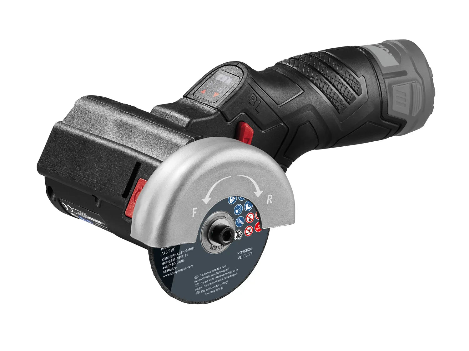 PARKSIDE PERFORMANCE Meuleuse d'angle sans fil PPWSA 12 A1, 12 V