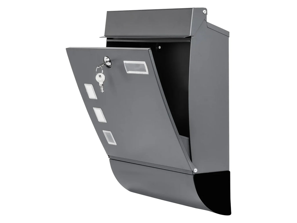 LIVARNO home Bote aux lettres en acier inoxydable