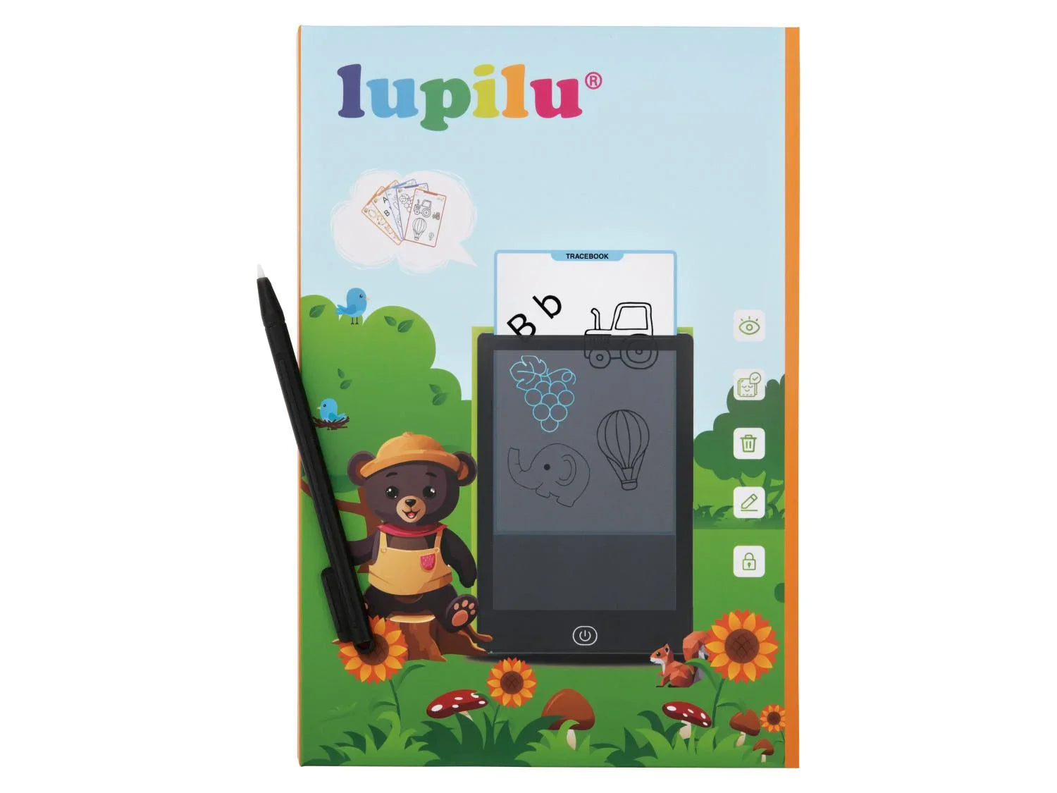 lupilu Tablette LCD avec cartes dapprentissage