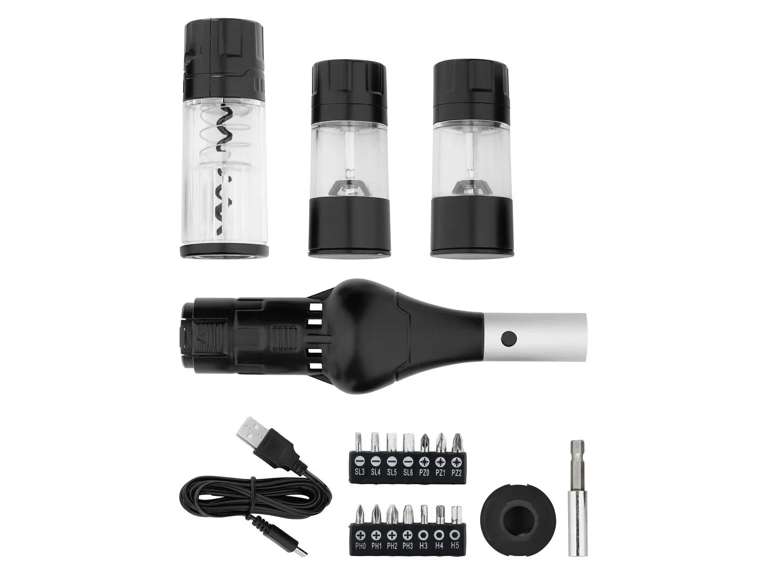 PARKSIDE Set de visseuses sans fil avec accessoires BBQ PAS 4 D7, 10 Nm, 4 V