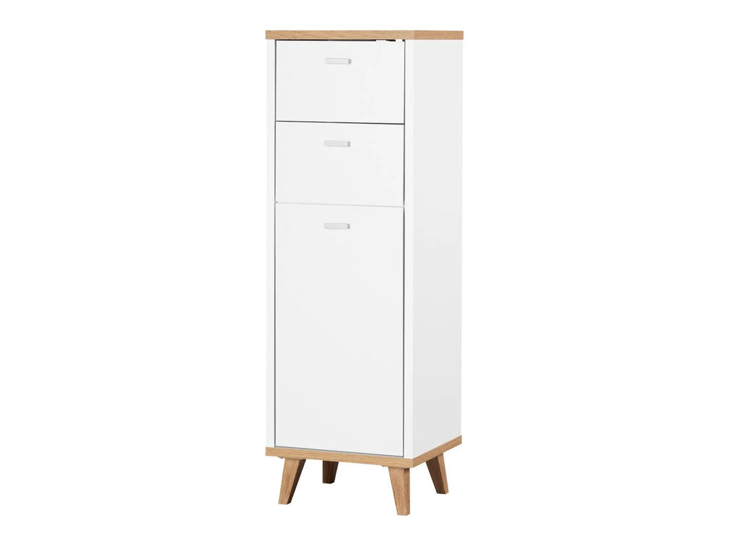 LIVARNO Meuble pour salle de bains Corfu, 32 x 96 x 28 cm, blanc/imitation chne