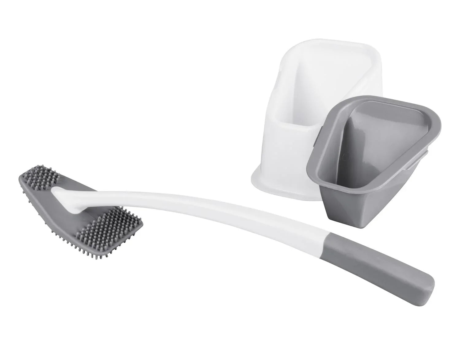 W5 Brosse WC caoutchoute et porte-brosse