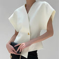 Ariella - Blouse chic à col en V
