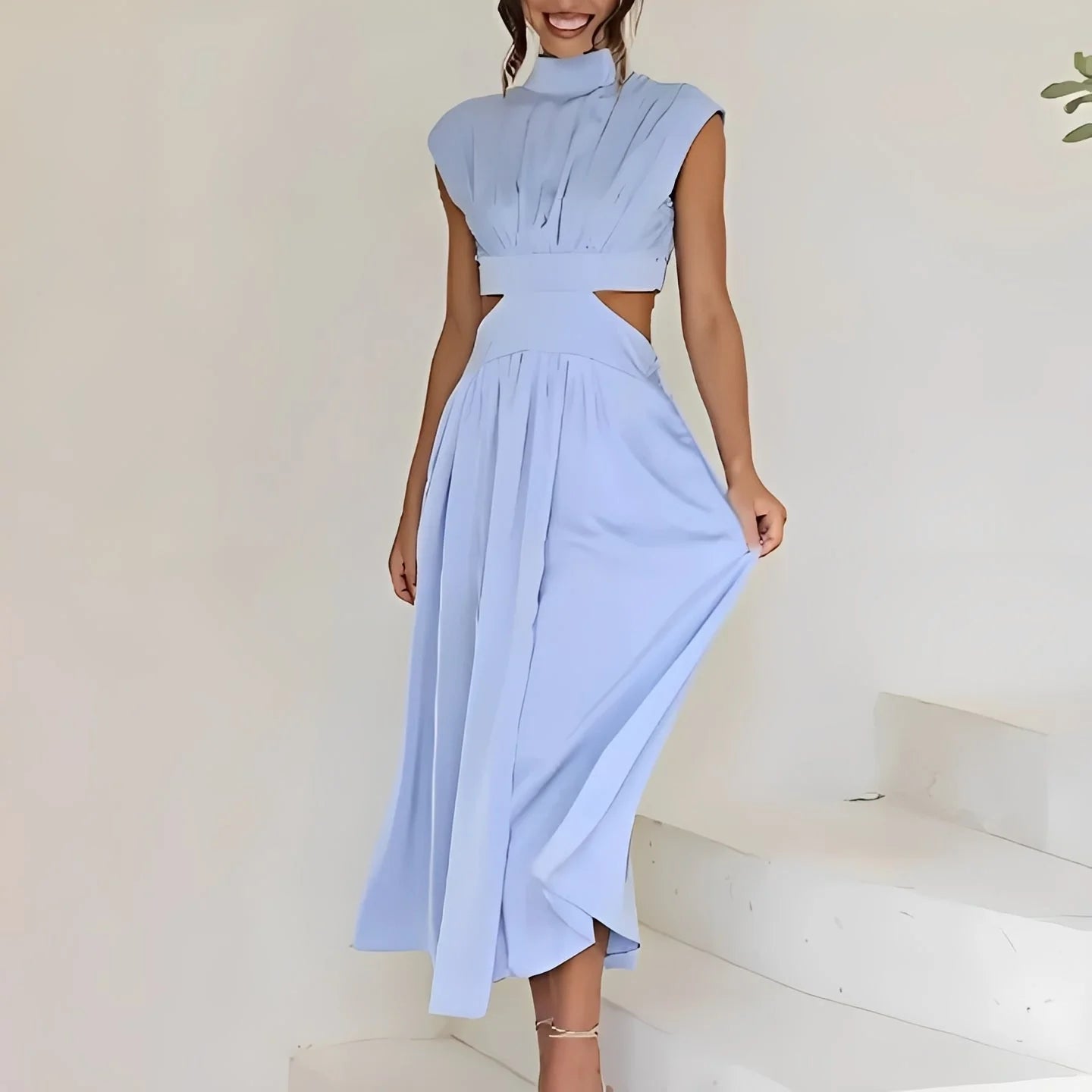 Isabella - Robe Sans Manches Élégante