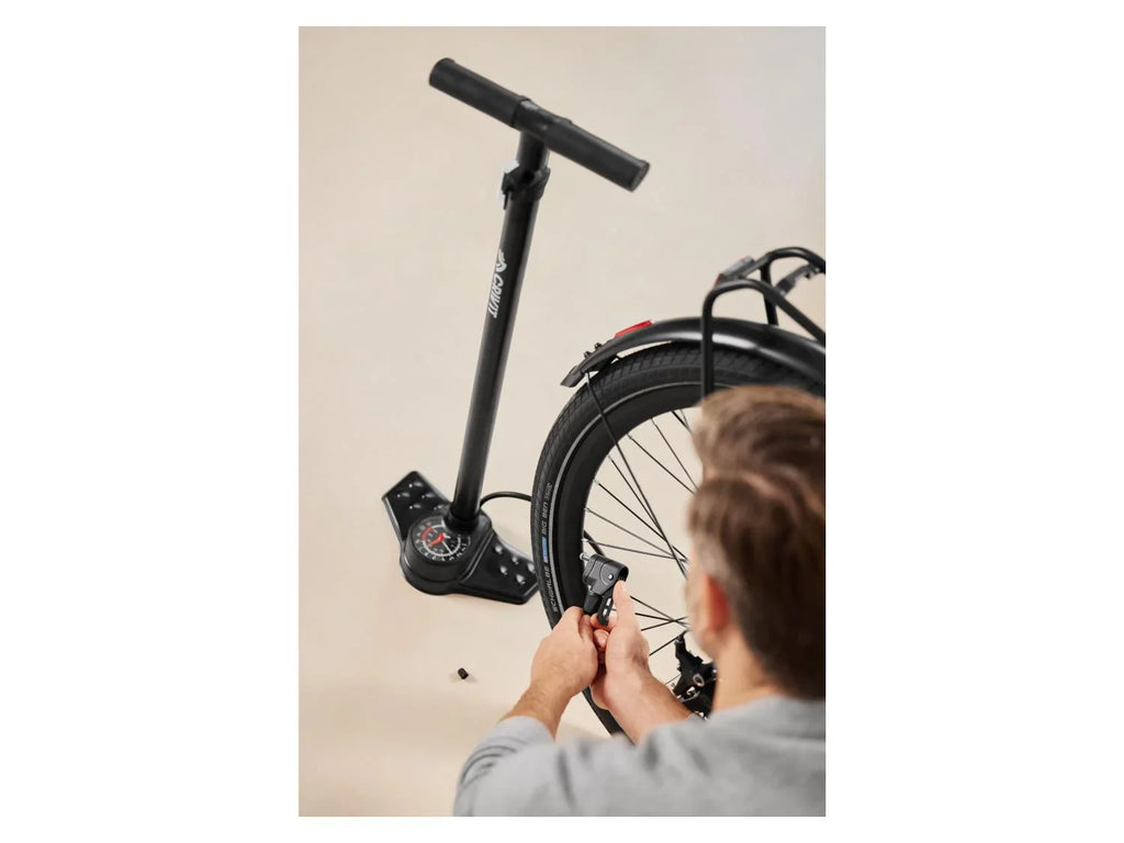 CRIVIT Pompe  pied XL avec manomtre