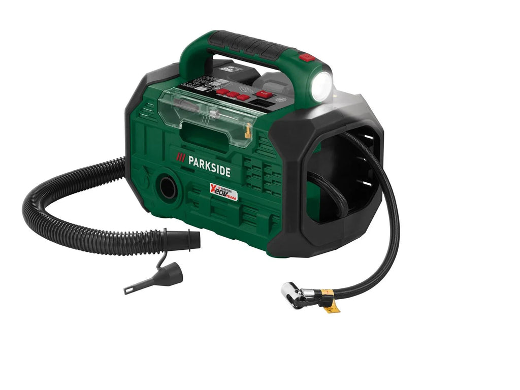 PARKSIDE Compresseur et pompe  air sans fil PKA 20-Li D3, 10,3 bar, 20 V