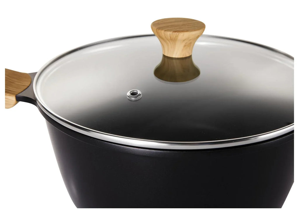 LIVARNO home Faitout en fonte d'aluminium, 28 cm