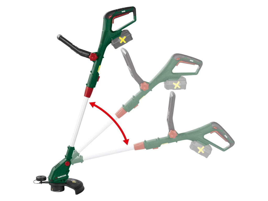 PARKSIDE Coupe-bordures sans fil + chargeur + batterie, 20 V