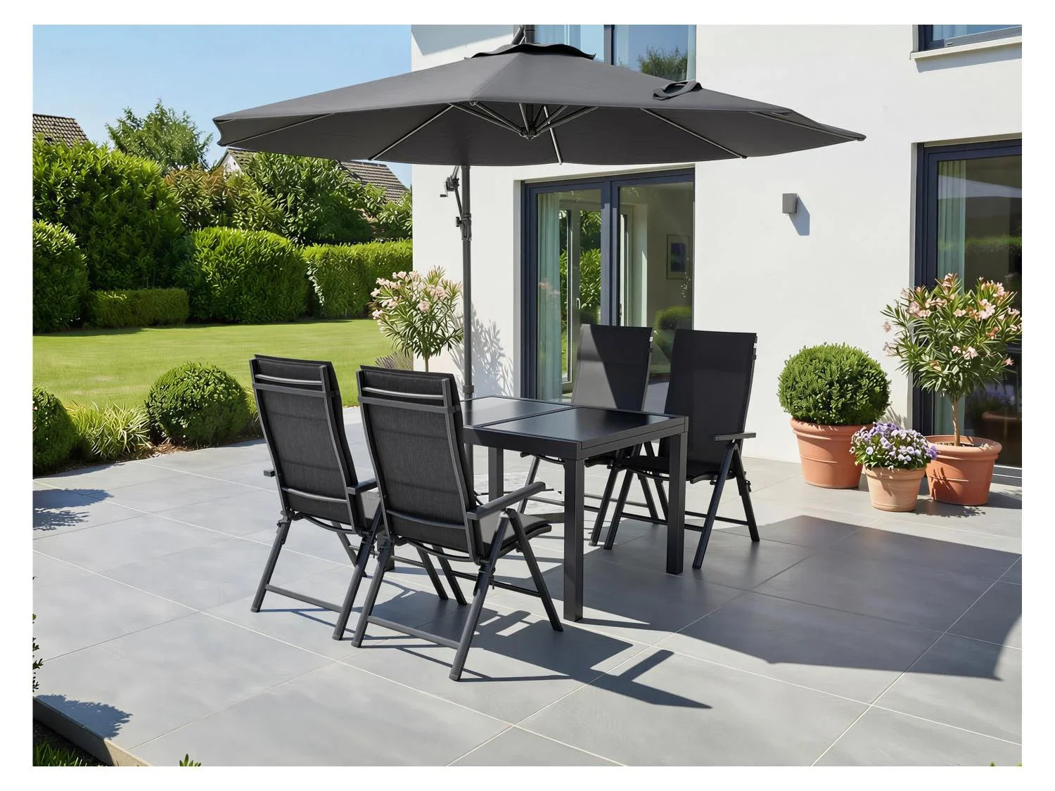 LIVARNO Lot de 2 fauteuils en aluminium Toronto