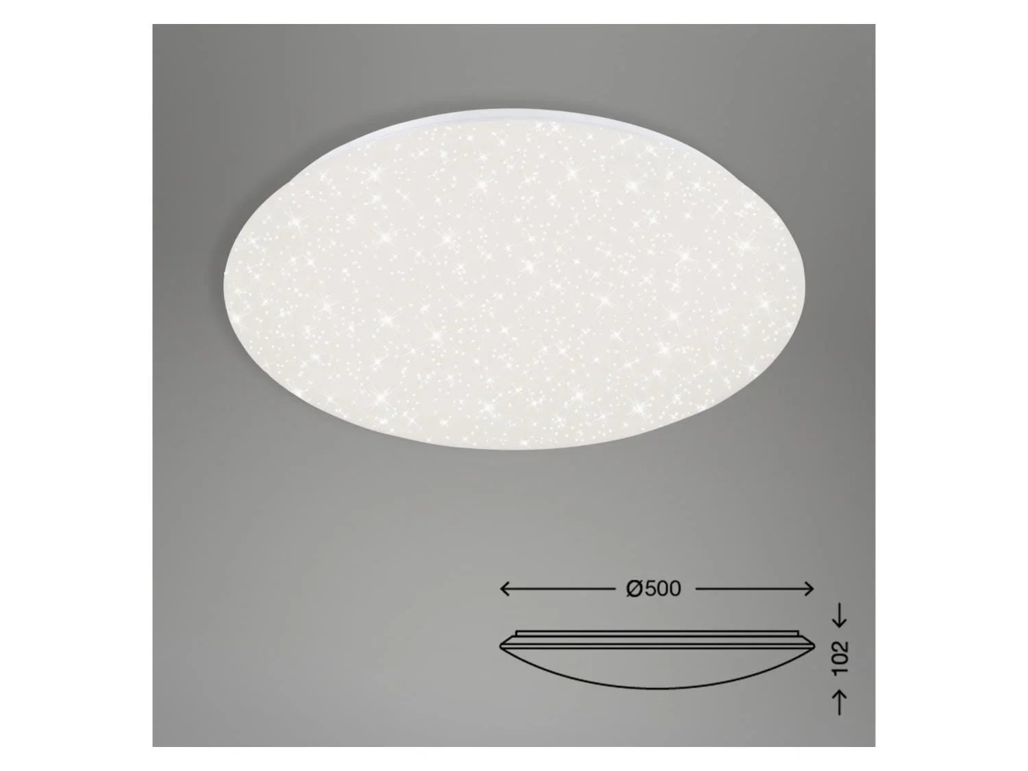 Briloner Plafonnier LED CTT