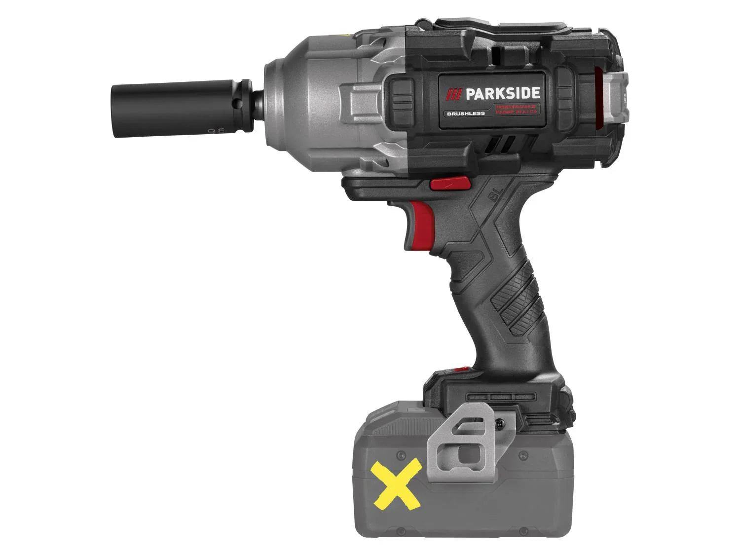 PARKSIDE PERFORMANCE Visseuse  chocs sans fil PASSP 20-Li C4, 1356 Nm, 20 V
