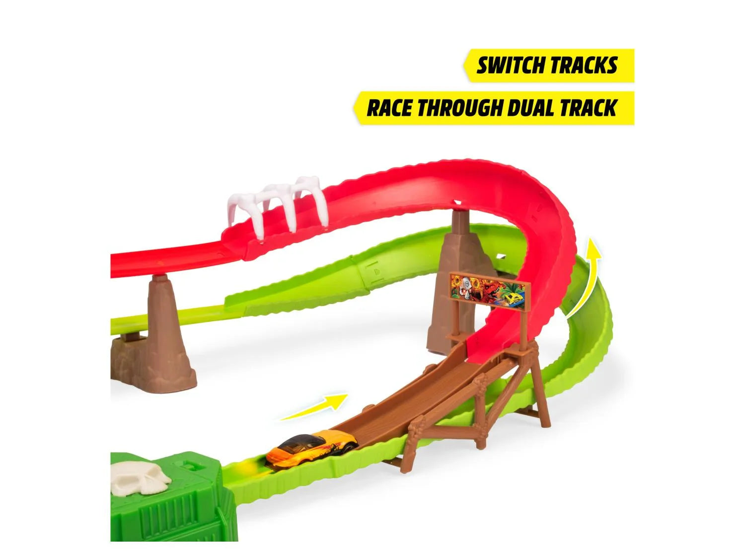 DICKIE Circuit de train Volcan Crne 150
