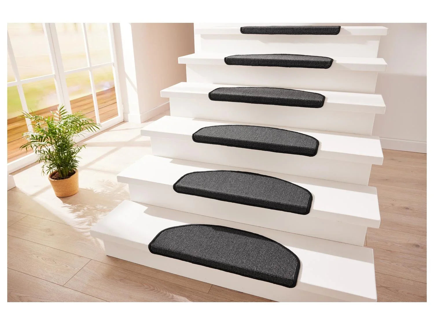 LIVARNO home Lot de 15 tapis de marches descalier Premium