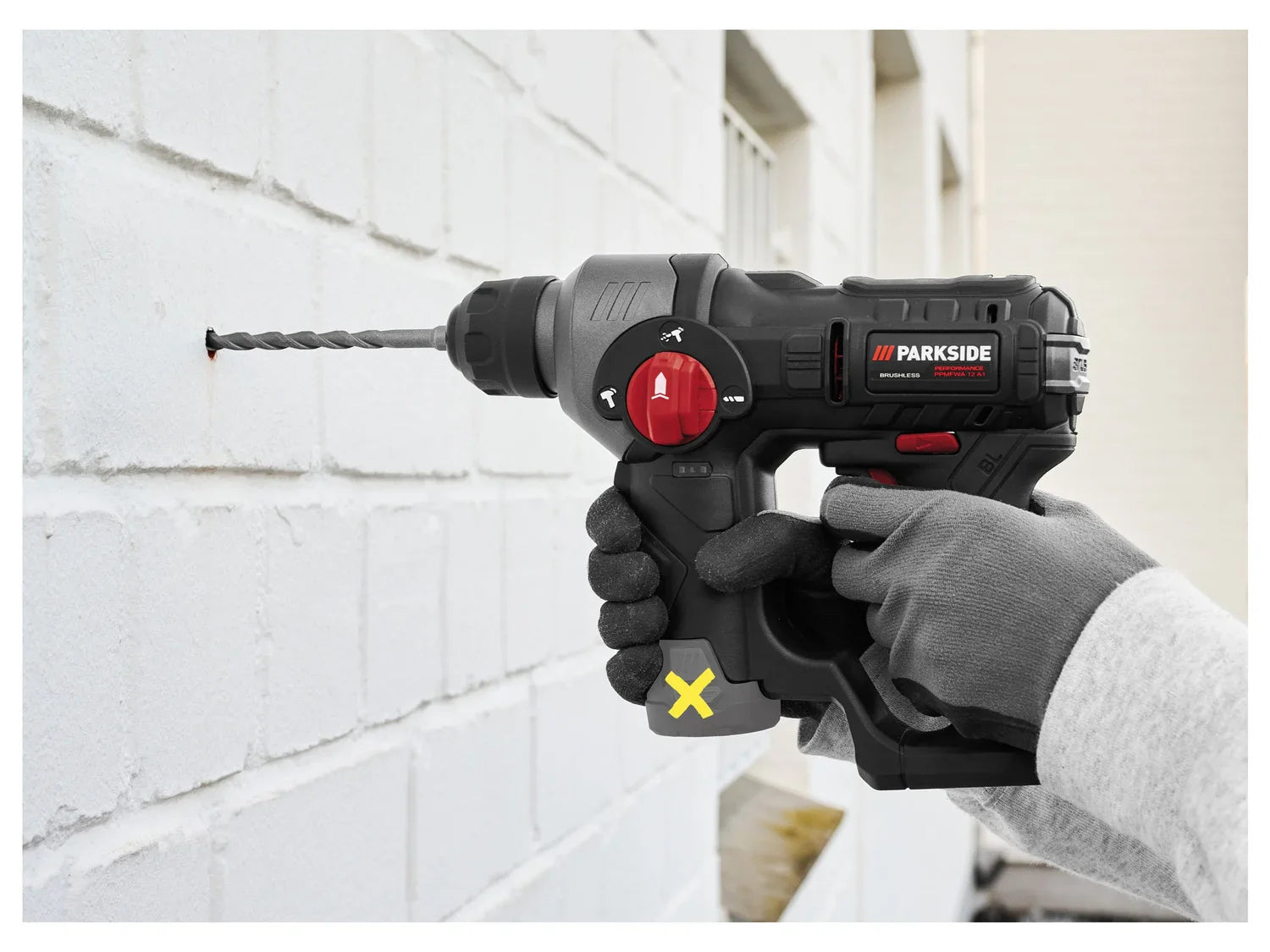 PARKSIDE PERFORMANCE Marteau perforateur sans fil PBHAP 12 A, 12 V
