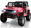 L8 Ride On Car 2 Seater 12V Kids Electric Car Remote Control 4-Wheel Suspension Bluetooth Speaker