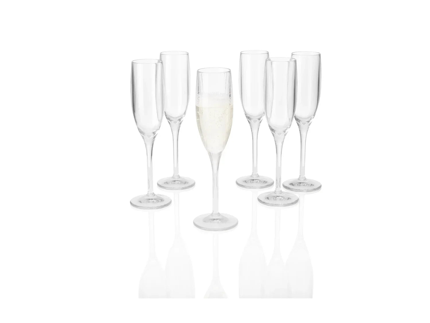 ERNESTO Lot de 6 verres  vin,  champagne ou  eau