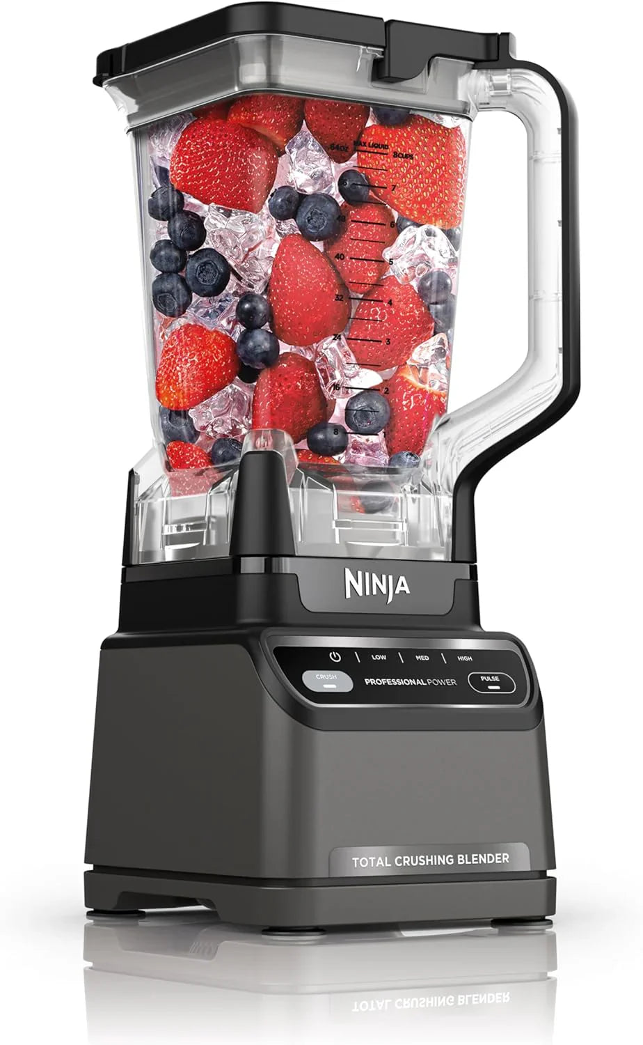 Ninja BL660 Professional Compact Smoothie and Food Processor Blender 1100W 3 Functions