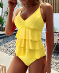 Lauren - Maillot de bain à volants élégant