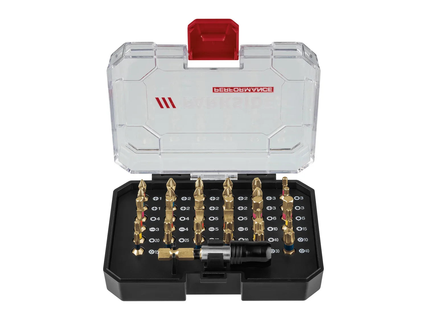 PARKSIDE PERFORMANCE Jeu d'embouts Torsion ou Jeu d'embouts et de douilles Torsion PBSP 2 D4