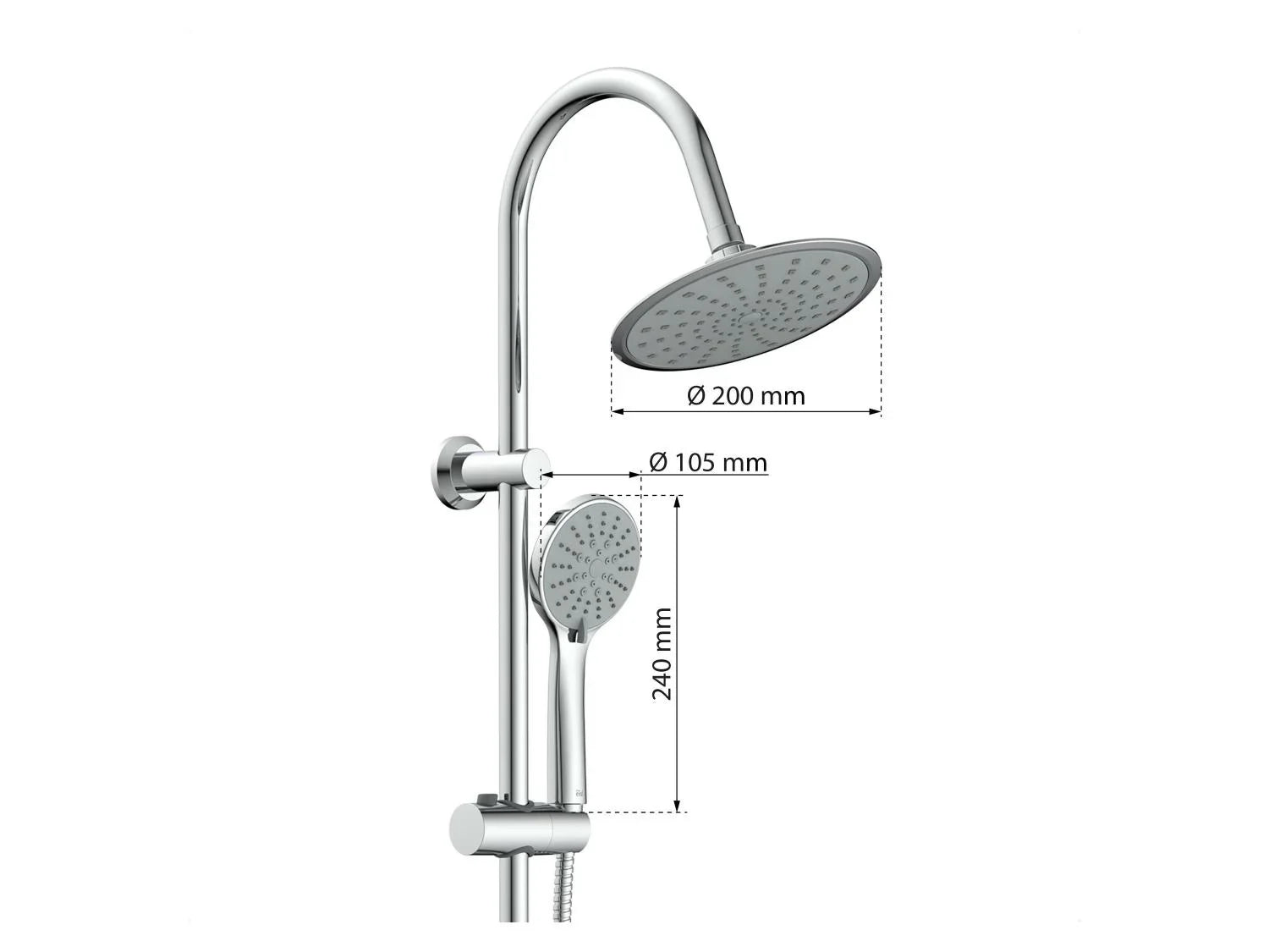 Eisl Colonne de douche EASY RAIN