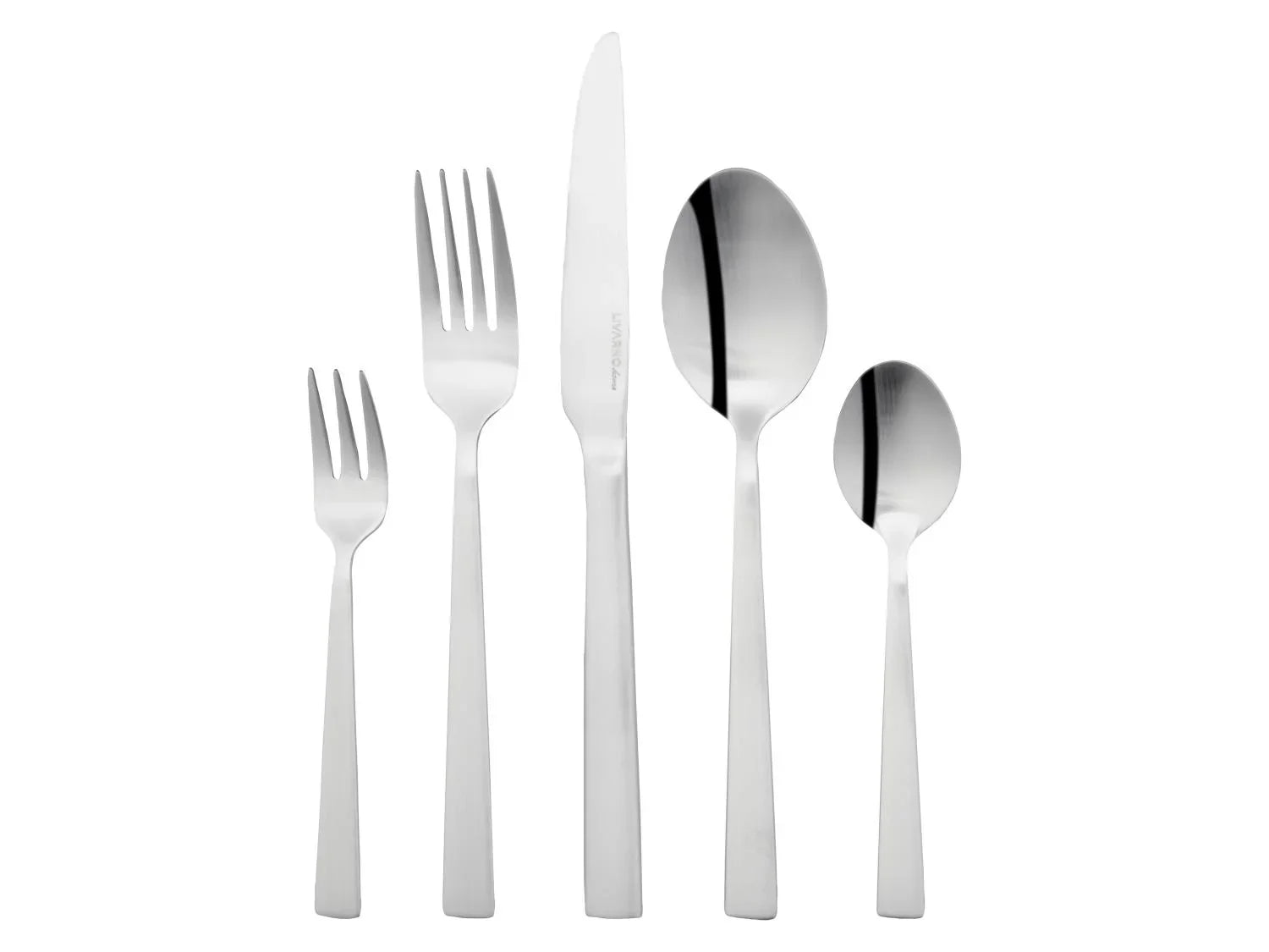 LIVARNO home Set de couverts en acier inoxydable, 60 pices