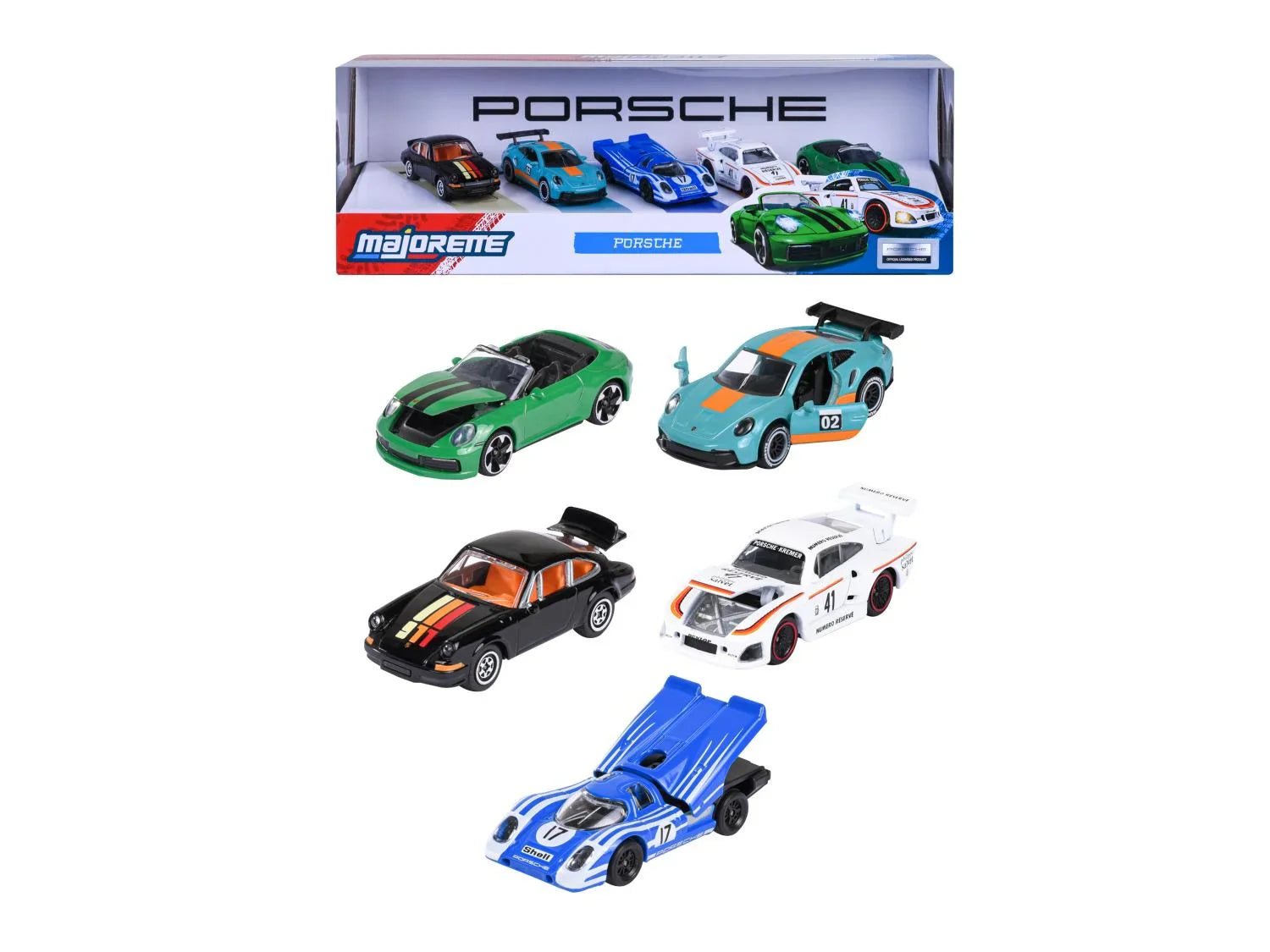 Majorette Coffret cadeau de 5 voitures jouets