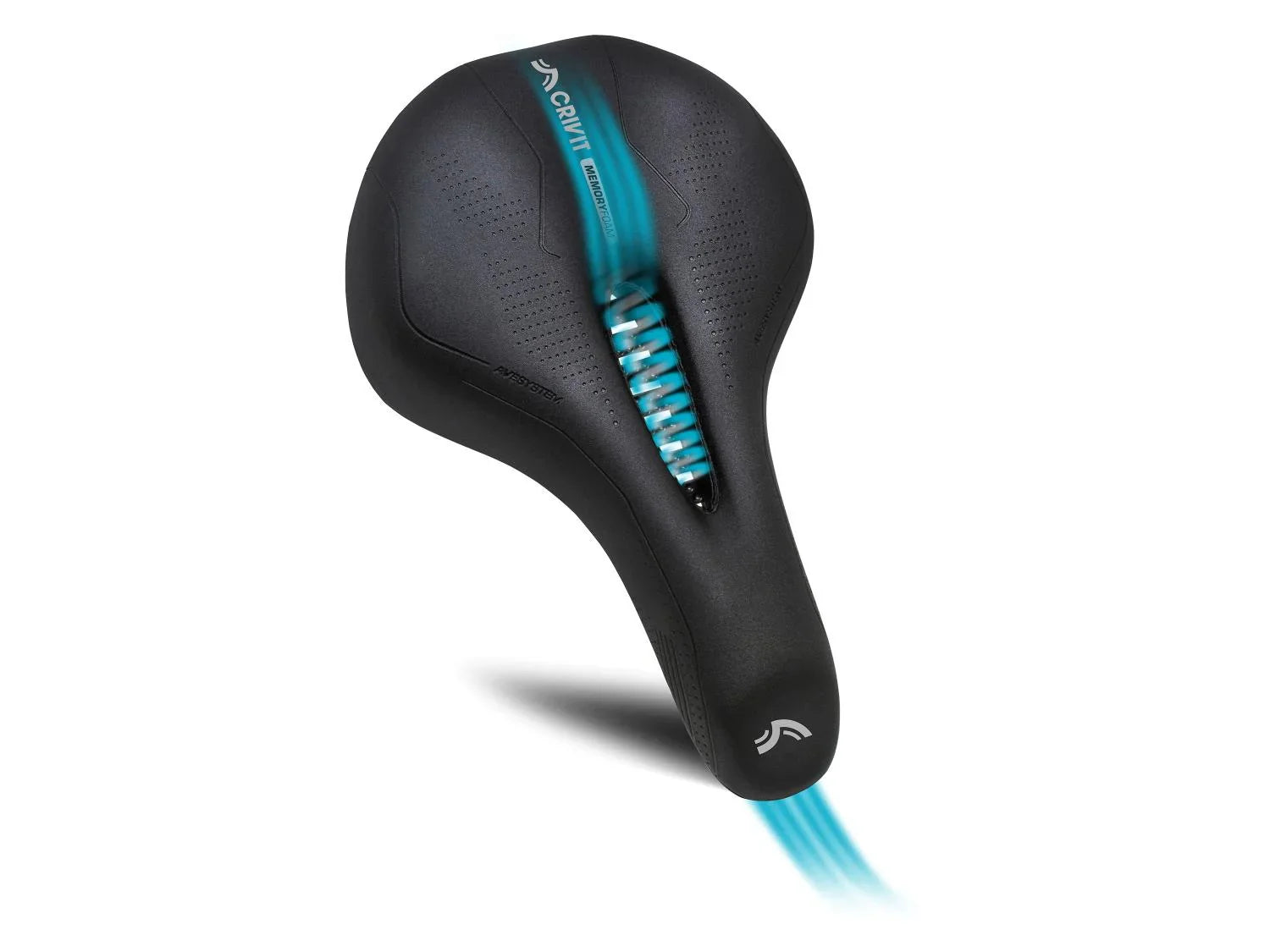 CRIVIT Selle de vlo de ville  mmoire de forme