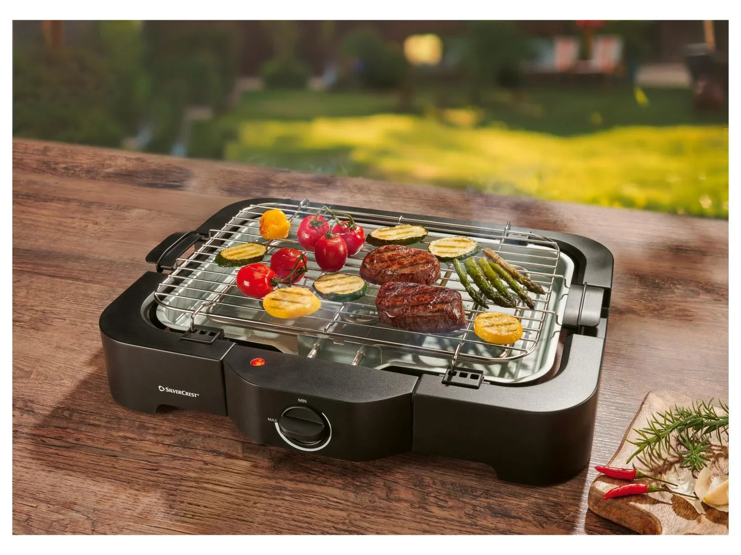 SILVERCREST Barbecue lectrique de table, 2300 W